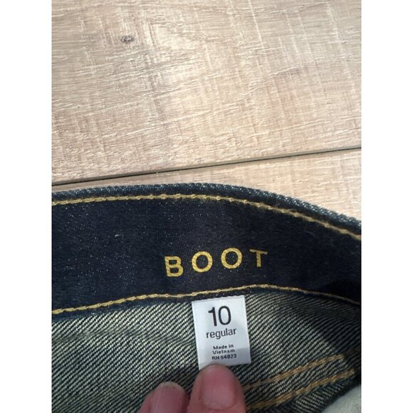 GapKids 1969 Bootcut Jeans 10 Regular Dark Wash Denim Youth - Picture 5 of 7